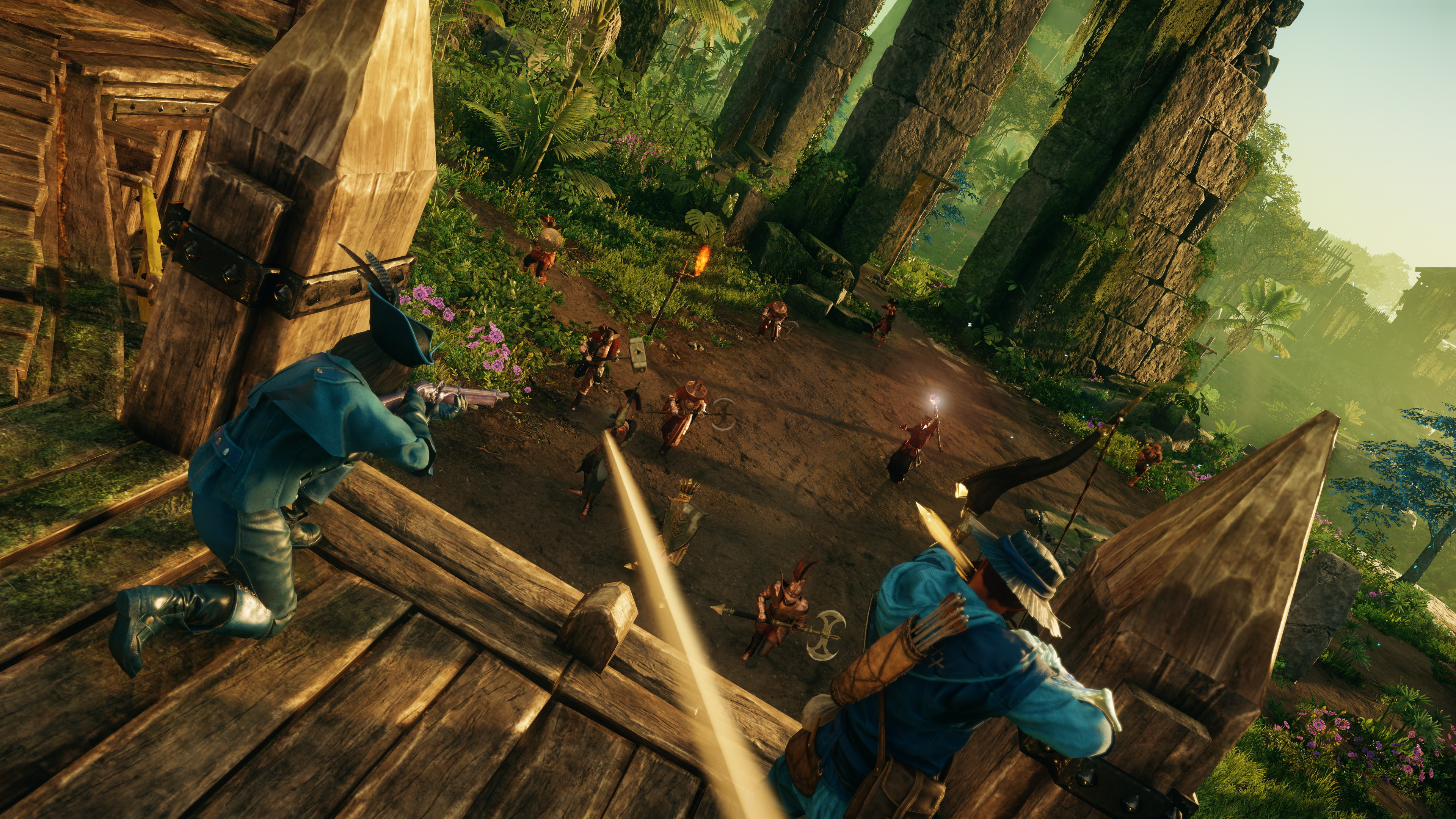 Armes New World, les arbres de talents
